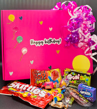 Load image into Gallery viewer, Decorated Birthday Box filled with YOUR favorite candy!