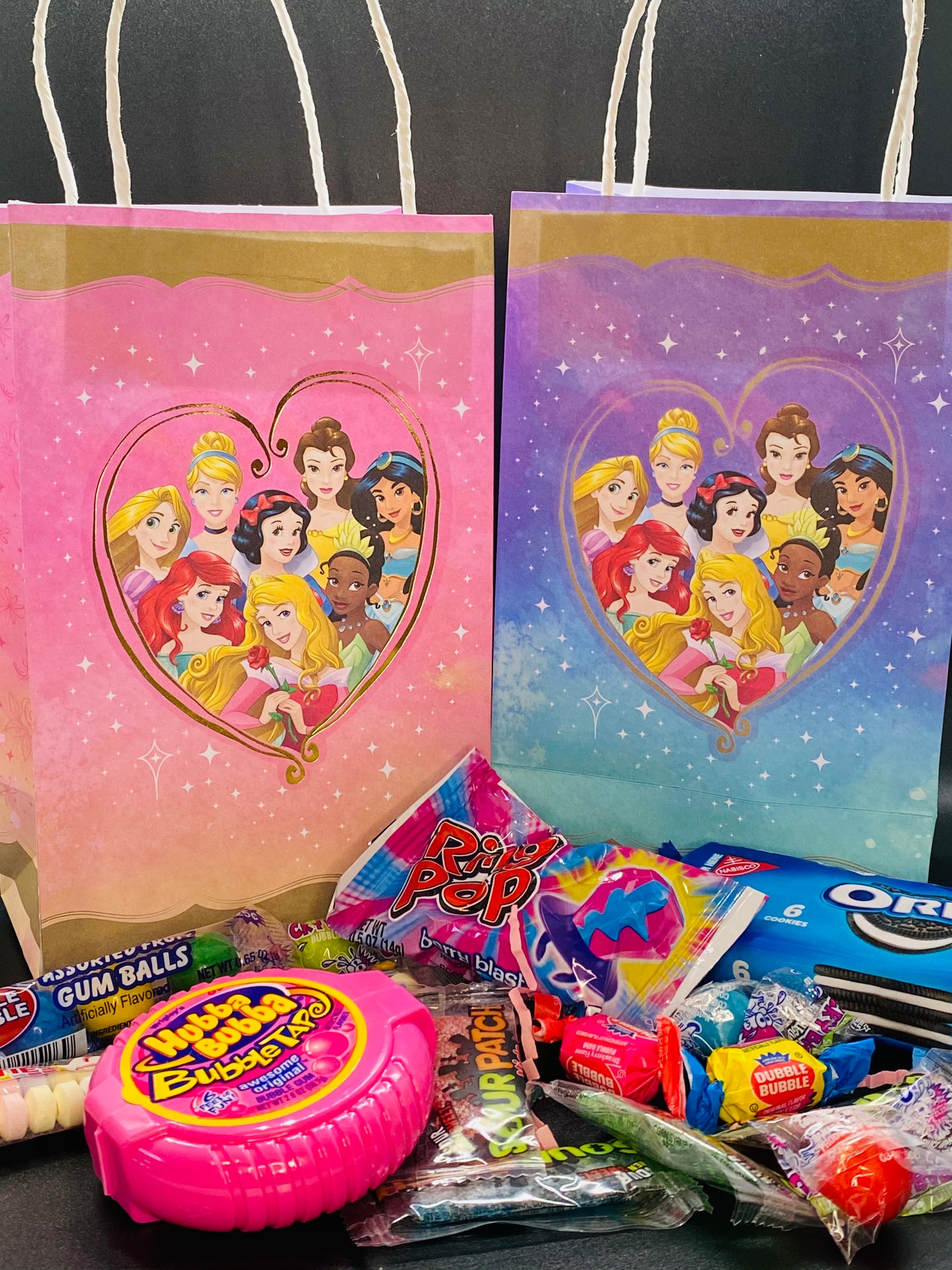 Disney Princess Party Favors filled with CANDY!