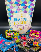 Load image into Gallery viewer, Wishful Mermaid Favor Bags filled with CANDY!
